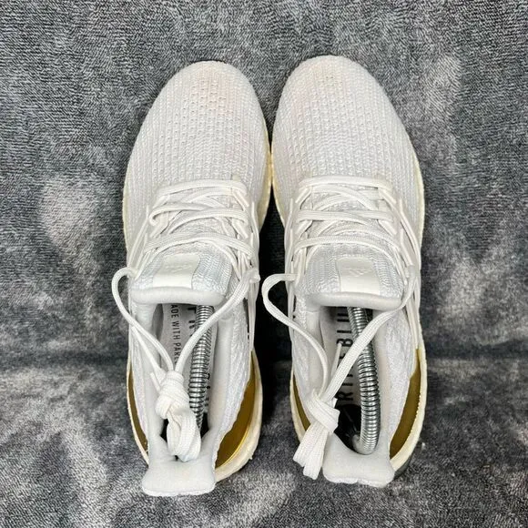 Adidas UltraBoost 4.0 DNA White Gold Metallic 2021- Men Size  8.5
