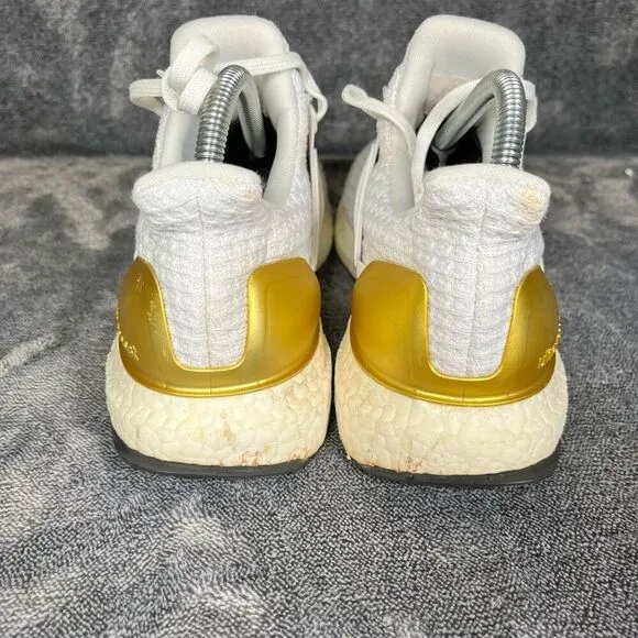 Adidas UltraBoost 4.0 DNA White Gold Metallic 2021- Men Size  8.5