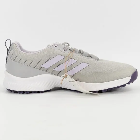 Adidas Women s Response Bounce 2.0 SL Golf 'Cloud White Purple Tint' Spikeless