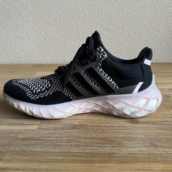 Adidas Women's Black and White Running Shoes