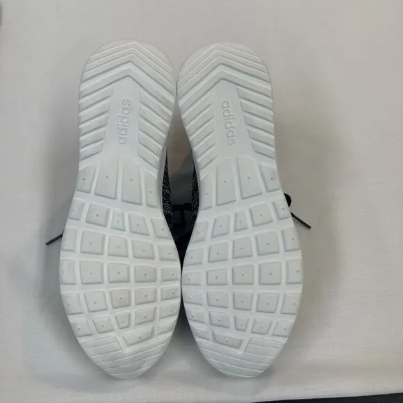 Adidas Womens Cloudfoam Super Black /White Running Shoes Sneakers Size 9
