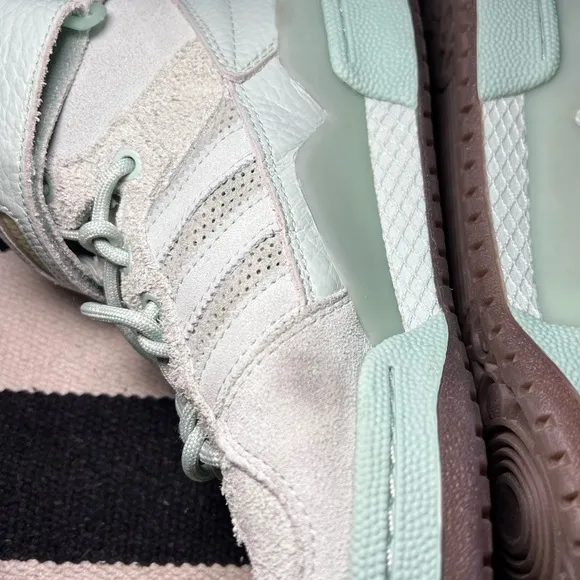 Adidas X Ivy Park Mint Green High-Top Sneakers Men Size 10 (Fits like a 9.5-10)