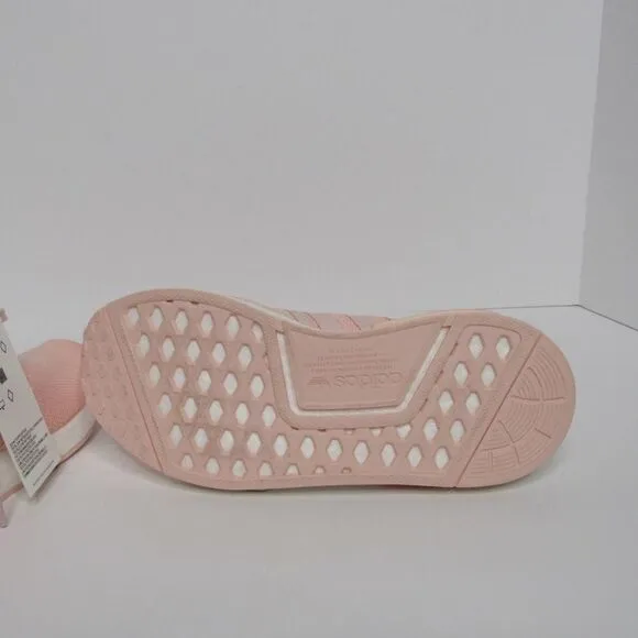 ADIDAS NMD_R1 SHOES ICEY PINK JUNIOR SNEAKERS SZ 4