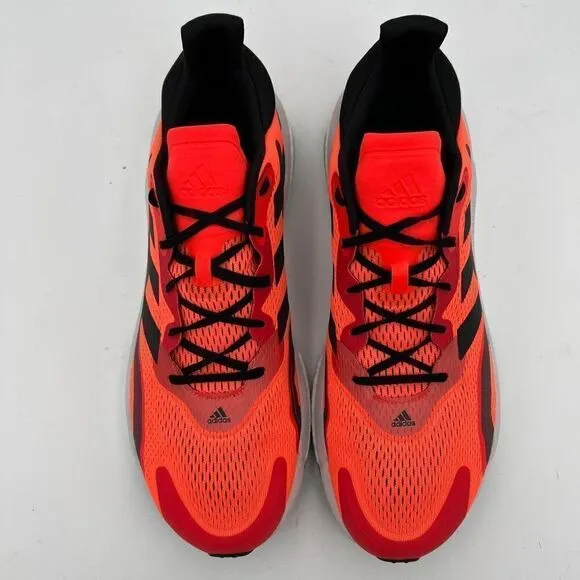adidas SOLARBOOST 3 Shoes - Solar Red | Men's 13 running training Neon