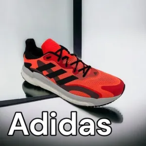 adidas SOLARBOOST 3 Shoes - Solar Red | Men's 13 running training Neon