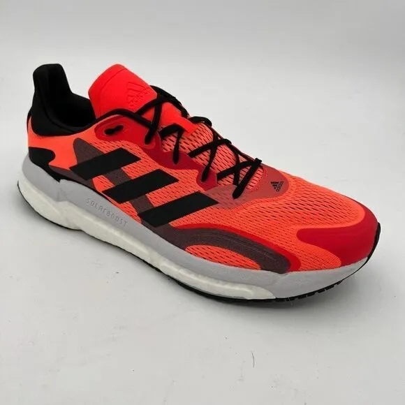 adidas SOLARBOOST 3 Shoes - Solar Red | Men's 13 running training Neon