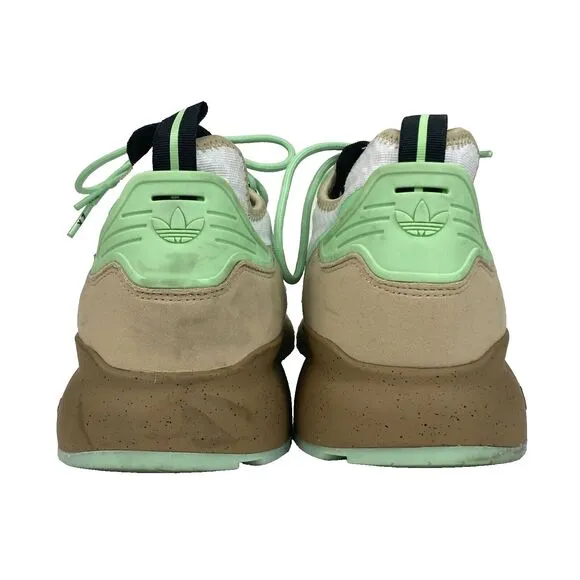 AdidasxDisney/StarWars/Mandalorian x ZX 2K-Sz 14-Boost Mudhorn-Wite/Green-GZ2760