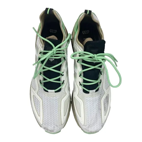 AdidasxDisney/StarWars/Mandalorian x ZX 2K-Sz 14-Boost Mudhorn-Wite/Green-GZ2760