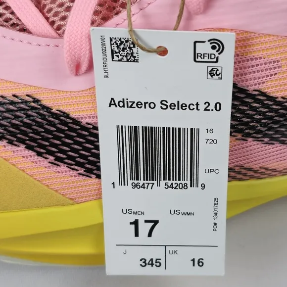 Adizero Select 2.0 Low Shoes Unisex 17 Men's 18 Womens