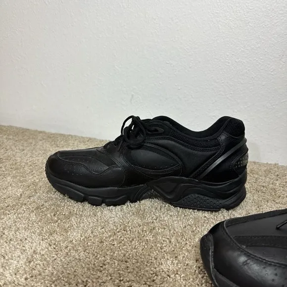 Aetrex Walking Shoes Mens Size 13 XW Black Support Comfort Athletic Style X801