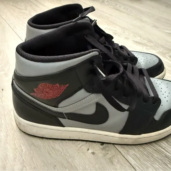 Air Jordan 1 Mid Men's Shadow Gary size 10.5