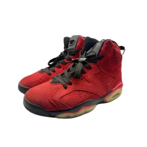 Air Jordan 6 Retro Toro Bravo Red 384665-600 Shoes Size 7 Women's Size 9