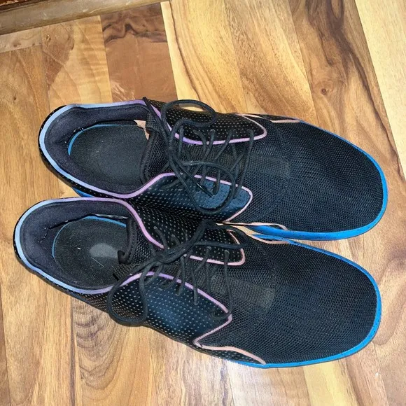 Air Jordan Eclipse BG Black Blue Pink Orange Comfort Athleisure Shoes Men's 11.5