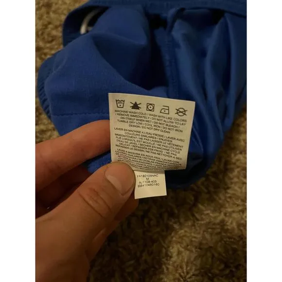 Air Jordan Men HBR Logo Taped Jumpman Basketball Blue Shorts