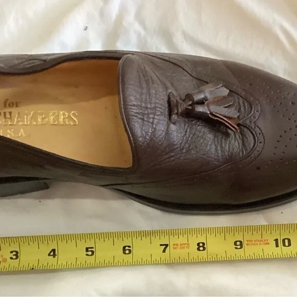 Alain Delon Beautiful Quality Leather Loafers Size 13 excellent condition.