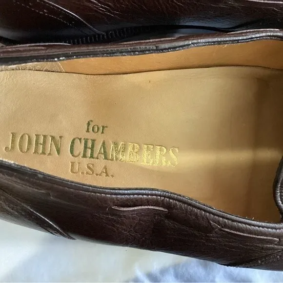 Alain Delon Beautiful Quality Leather Loafers Size 13 excellent condition.