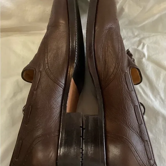 Alain Delon Beautiful Quality Leather Loafers Size 13 excellent condition.