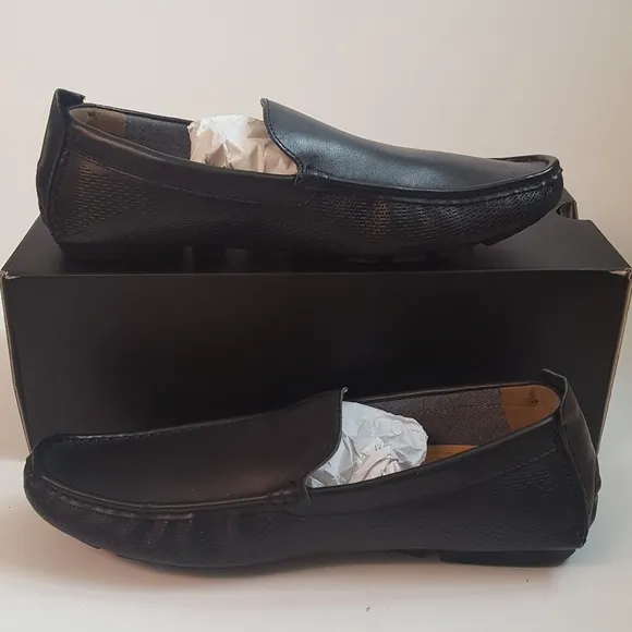 Aldo Shoes Black Loafers (Adleman - 97) Size 8