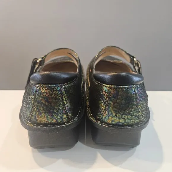 Alegria Dayna Thrones Womens EU 42/US 10.5/11 Iridescent Mary Jane Shoes