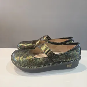 Alegria Dayna Thrones Womens EU 42/US 10.5/11 Iridescent Mary Jane Shoes