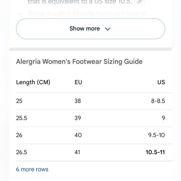 Alegria Tarah Red shoe size 41