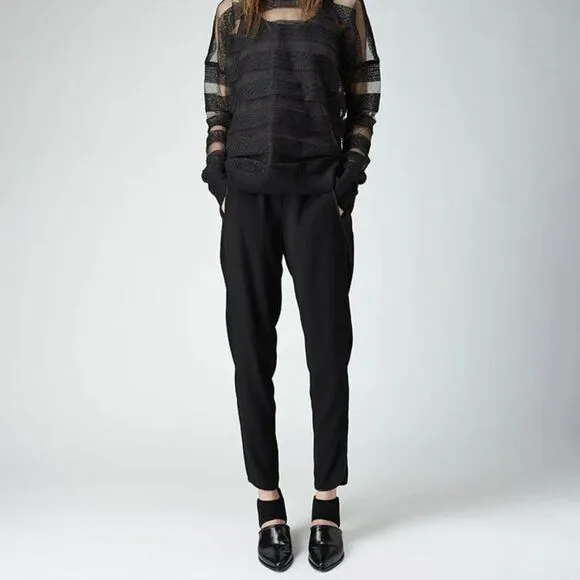 Alexander Wang leather and suede cut out shoes