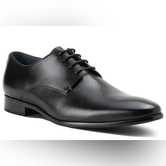 Alfani Platinum size 9.5 men black Oxfords shoes NWT