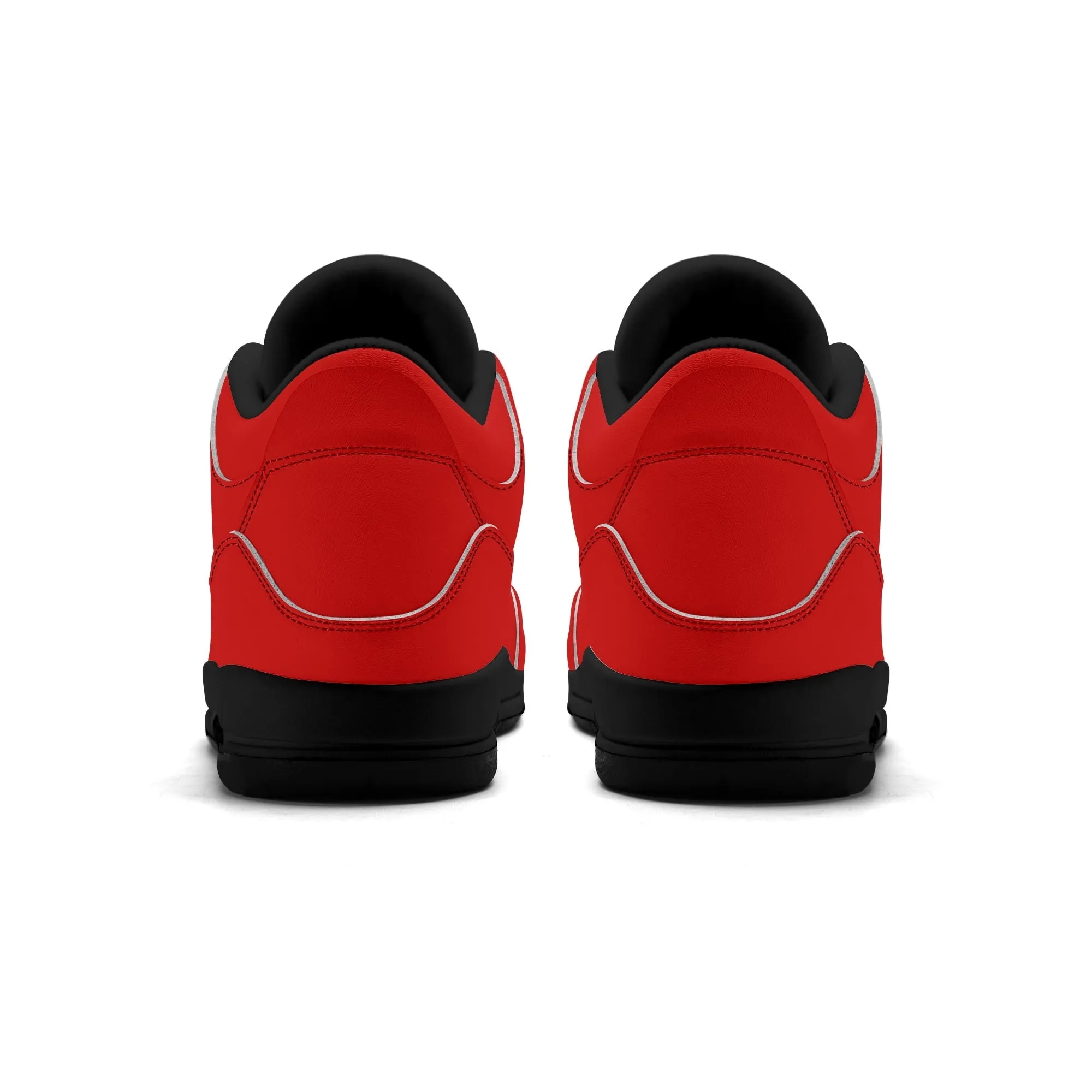All Red Sneakers