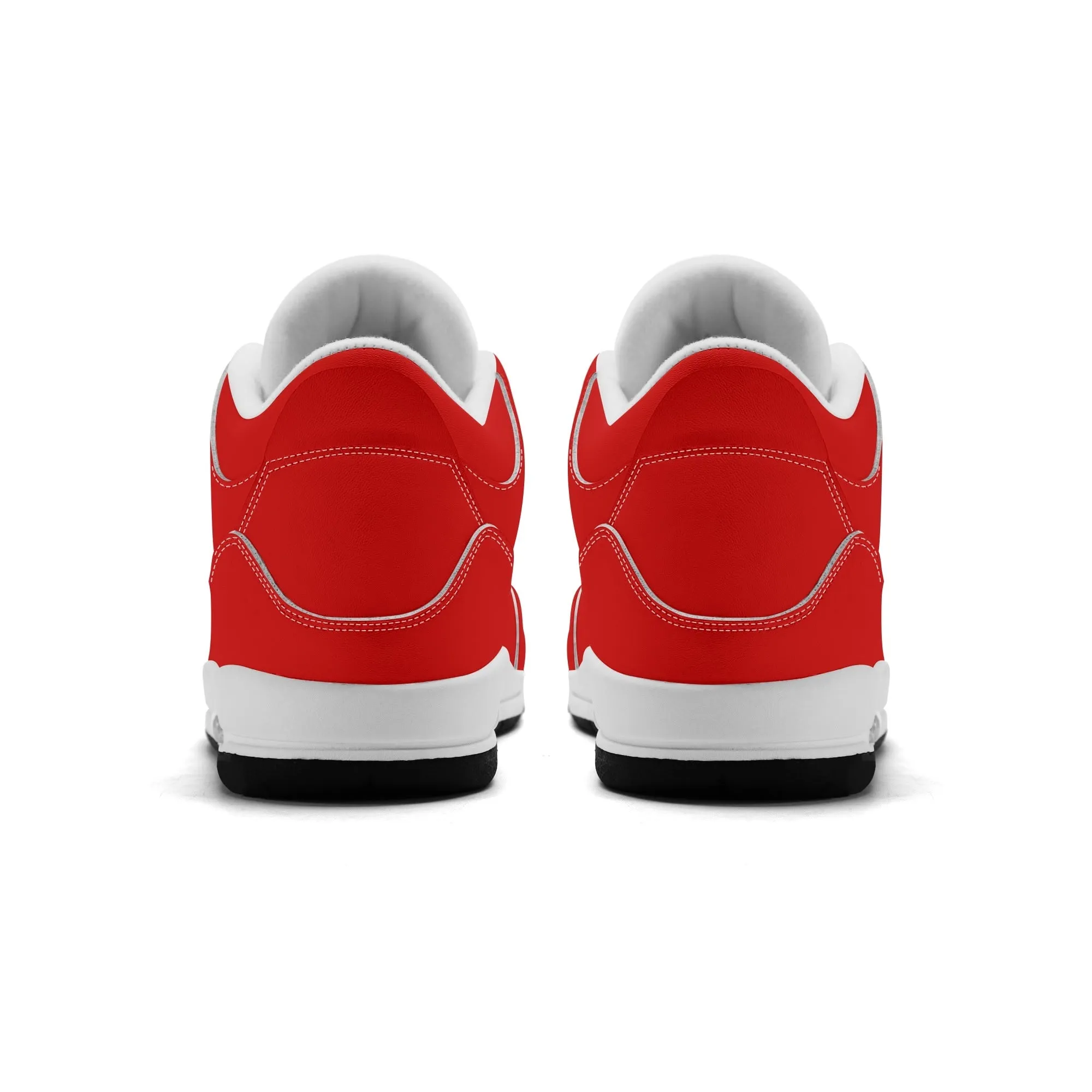 All Red Sneakers