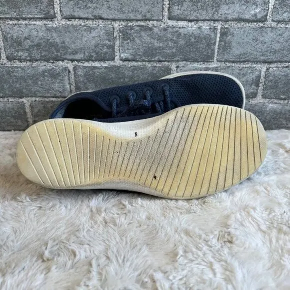 Allbirds Men's Navy Blue Tree Runners Size 10
