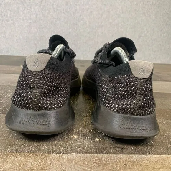 Allbirds Men’s Size 11 Tree Dasher Comfort Athletic Shoes Black Lace Up Sneakers