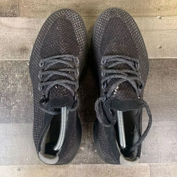Allbirds Men’s Size 11 Tree Dasher Comfort Athletic Shoes Black Lace Up Sneakers