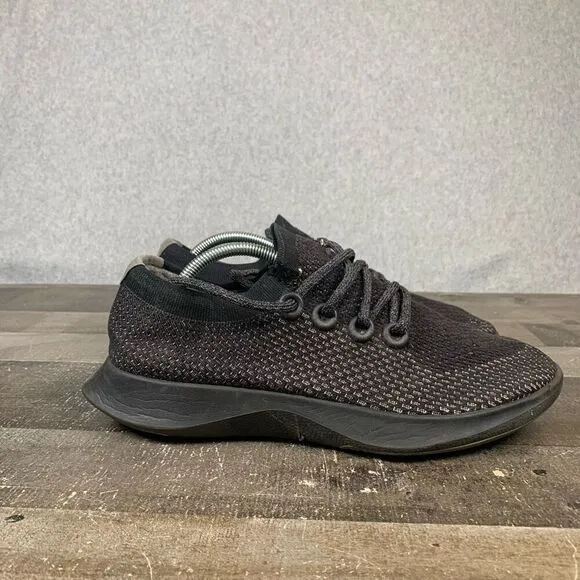 Allbirds Men’s Size 11 Tree Dasher Comfort Athletic Shoes Black Lace Up Sneakers