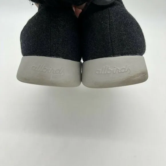 Allbirds Men's Wool Runners Dark Grey Comfort Shoes w/ wool inlining Sz 10