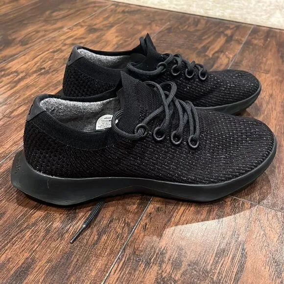 ALLBIRDS TR TREE RUNNERS Black Casual Athletic Shoes Sneakers Men's Size 11 EUC