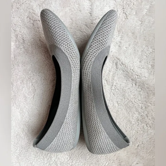 Allbirds Tree Breezer Gray Flats Women Women Size 9.5