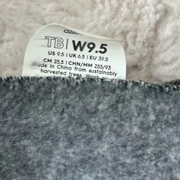 Allbirds Tree Breezer Gray Flats Women Women Size 9.5
