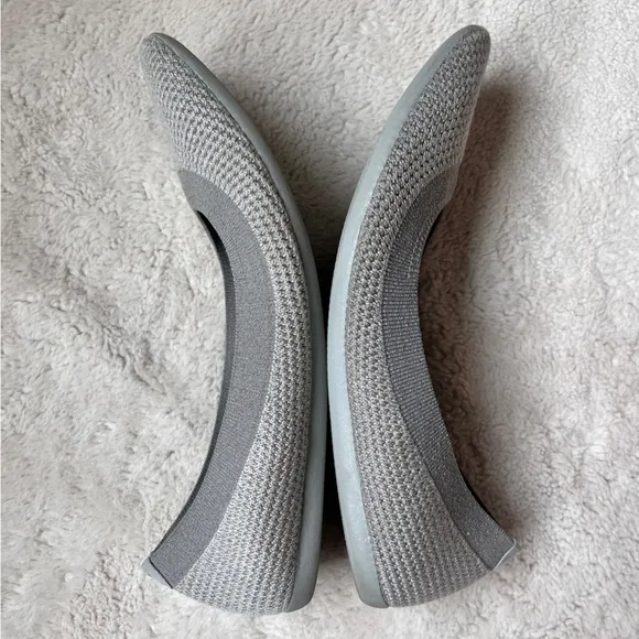 Allbirds Tree Breezer Gray Flats Women Women Size 9.5