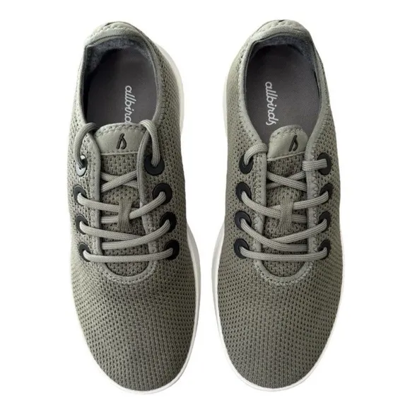 Allbirds Tree Runner Rugged Green Women’s Sneakers Size 10