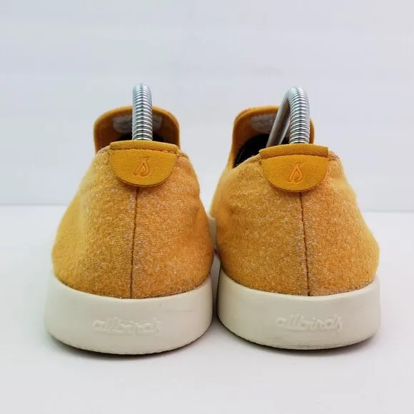 Allbirds Wool Loungers Womens Size 7 Yellow Slip On Casual Loafer Shoes