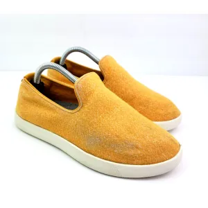 Allbirds Wool Loungers Womens Size 7 Yellow Slip On Casual Loafer Shoes