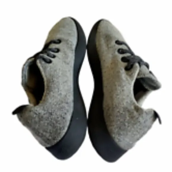 Allbirds Wool Runners Comfort Shoes Merino Natural Light Grey Men's Size 11