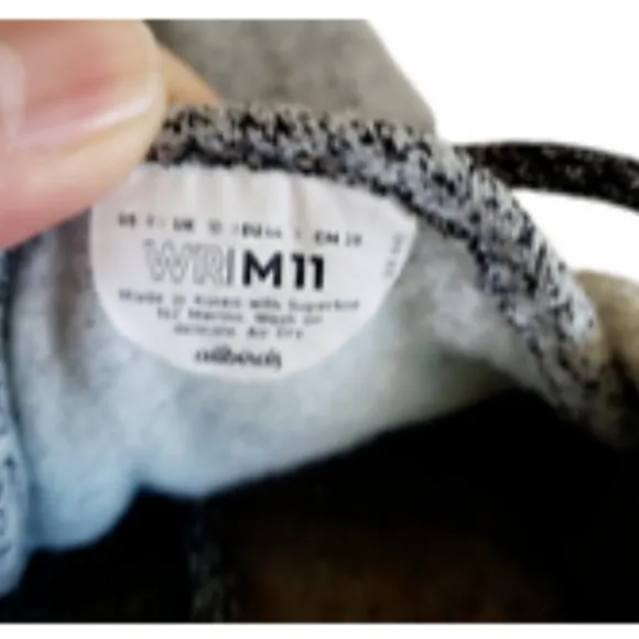 Allbirds Wool Runners Comfort Shoes Merino Natural Light Grey Men's Size 11
