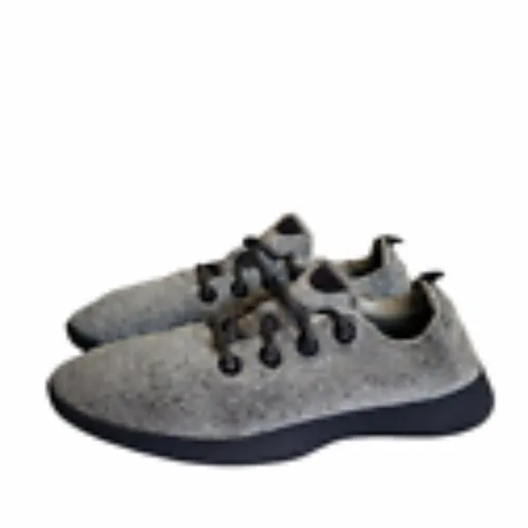 Allbirds Wool Runners Comfort Shoes Merino Natural Light Grey Men's Size 11