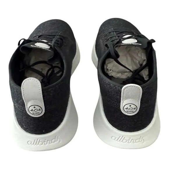 Allbirds Superlight Wool Runners 4.04 Natural Black Light Grey Soles Men Size 10