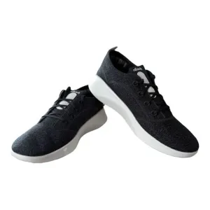 Allbirds Superlight Wool Runners 4.04 Natural Black Light Grey Soles Men Size 10