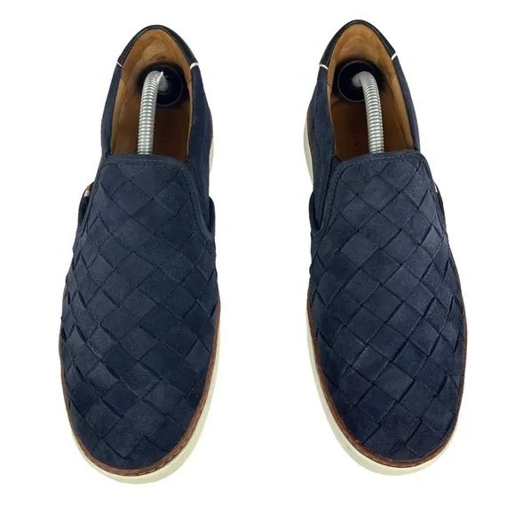 Allen Edmonds Alpha Woven‎ Suede Mens Shoes Size 10.5D