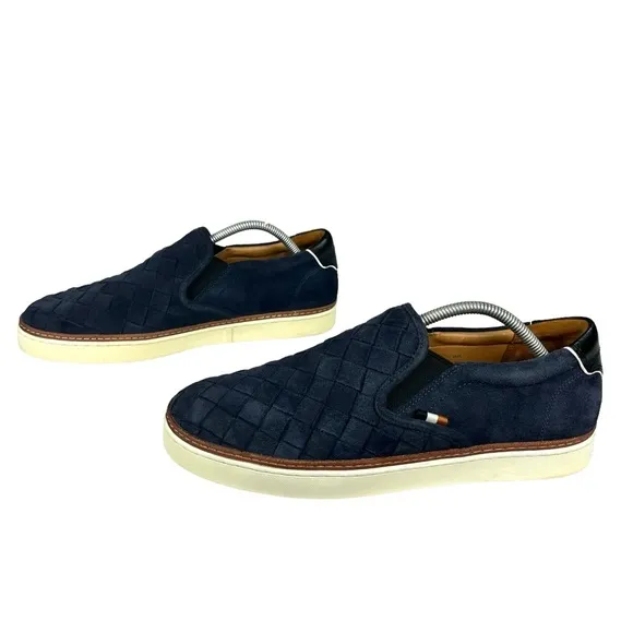 Allen Edmonds Alpha Woven‎ Suede Mens Shoes Size 10.5D