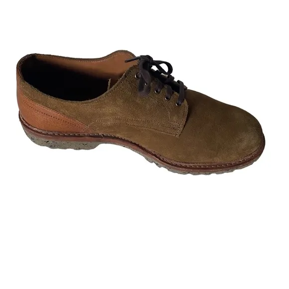 Allen Edmonds brown suede leather loafer size 9.5 (SH10)