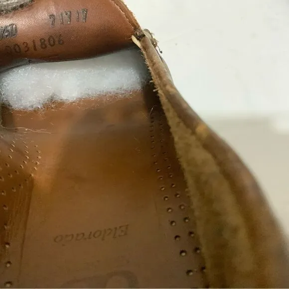 Allen Edmonds Eldorado Driving Loafers Moccasins Shoes Bison Leather Men’s 8.5 D